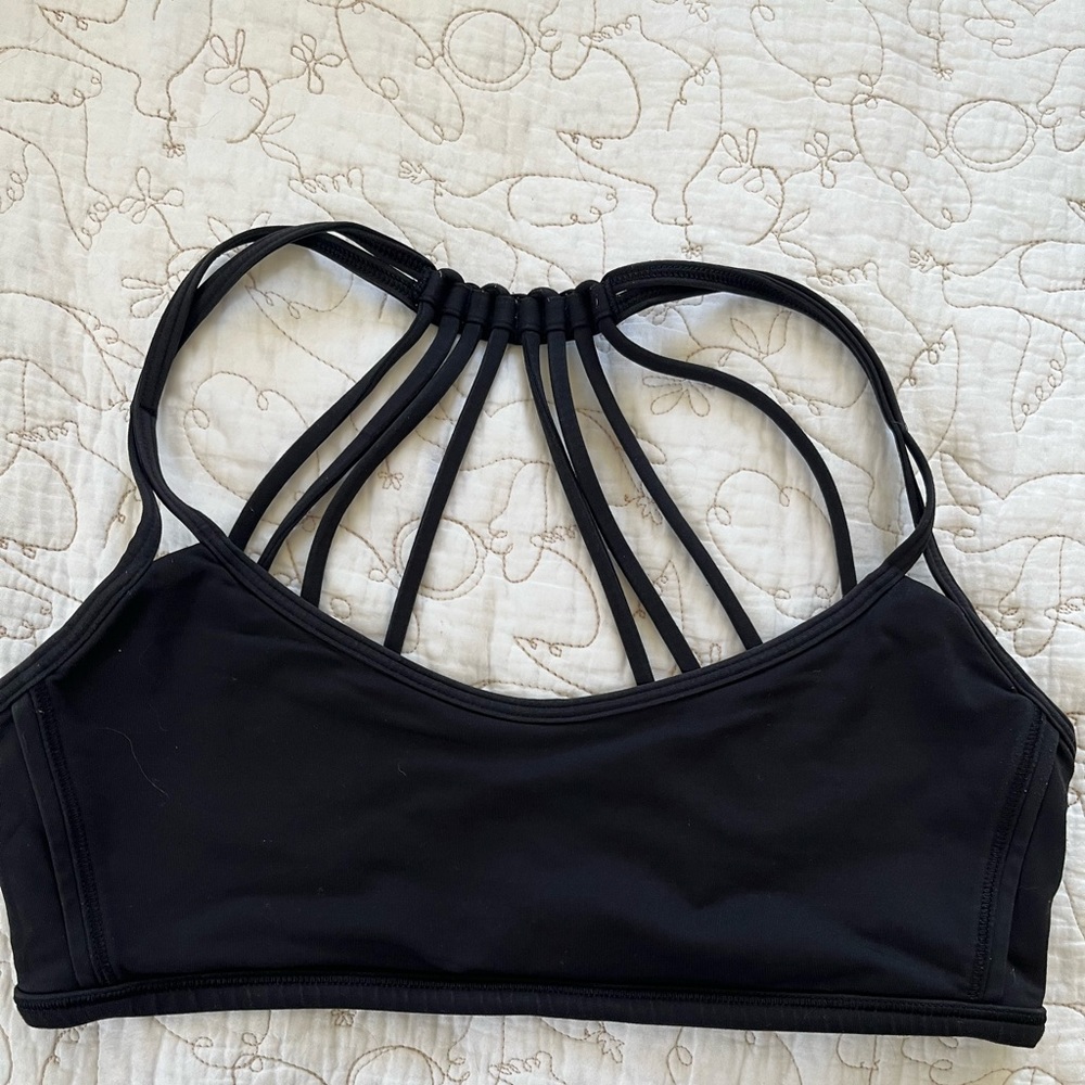 Lululemon Black Sports Bra
